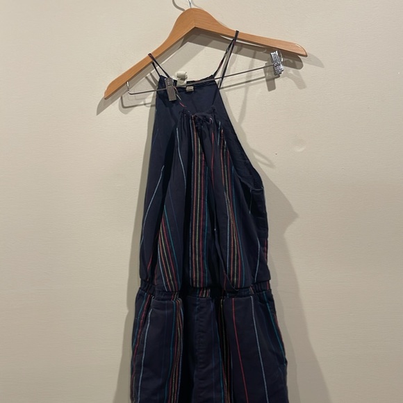Anthropologie Dolan Striped Halter Jumpsuit Size M - Picture 4 of 8